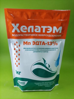 Удобрение Хелатэм ЭДТА Mn 13% 1 кг